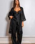 Reba Trio Pants Set - Black-Fascinating_Nights