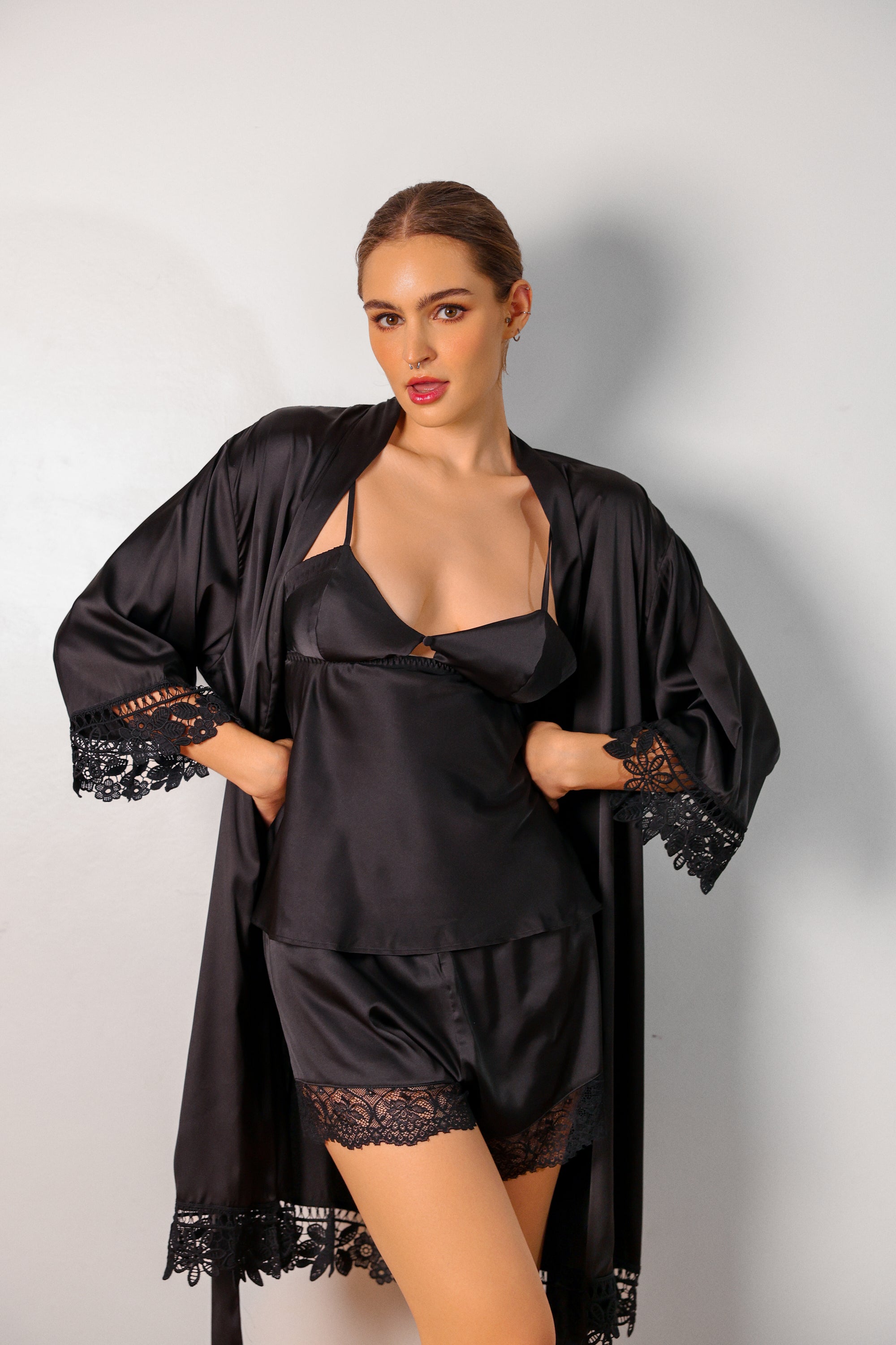 Reba Trio Set - Black