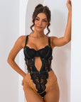 Regina Bodysuit - Black-Fascinating_Nights
