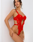 Regina Bodysuit - Red-Fascinating_Nights