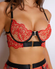 Sidonie Bra - Black & Red-Fascinating_Nights