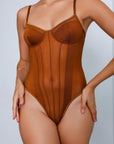 Skyler Bodysuit - Brown-Fascinating_Nights