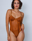 Skyler Bodysuit - Brown-Fascinating_Nights
