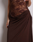 Sylvie Lace Maxi Dress - Brown-Fascinating_Nights