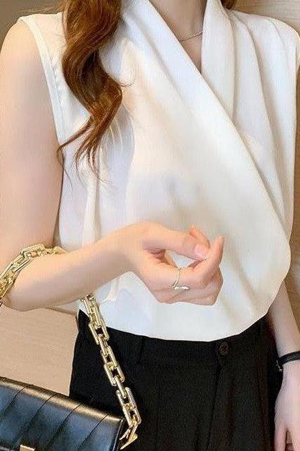 Aanya Blouse - White-Fascinating_Nights