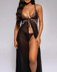 Alivia Babydoll Set - Black-Fascinating_Nights