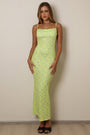 Amelie Floral Maxi Dress - Yellow-Fascinating_Nights
