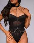 Amor Bodysuit - Black-Fascinating_Nights