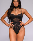 Amor Bodysuit - Black-Fascinating_Nights