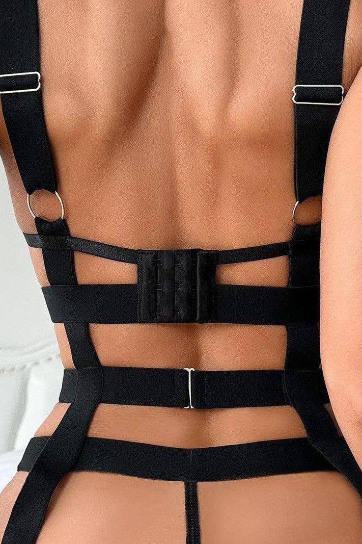 Anahi Bodysuit - Black-Fascinating_Nights