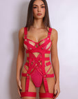 Anahi Bodysuit - Pink-Fascinating_Nights