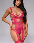 Anahi Bodysuit - Pink-Fascinating_Nights