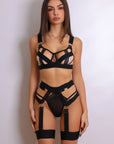 Anahi Lingerie Set - Black-Fascinating_Nights
