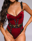 Anna Bodysuit - Burgundy-Fascinating_Nights