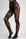 Aspen Botanical Floral Fishnet Tights - Black-Fascinating_Nights