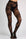 Aspen Botanical Floral Fishnet Tights - Black-Fascinating_Nights