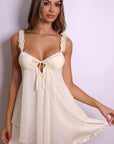 Celestial Layered Chiffon - Ivory-Fascinating_Nights