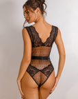 Ember Lace Bodysuit - Black-Fascinating_Nights
