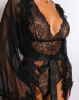 Ember Noir Muse Robe Set - Black-Fascinating_Nights