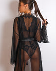Ember Noir Muse Robe Set - Black-Fascinating_Nights