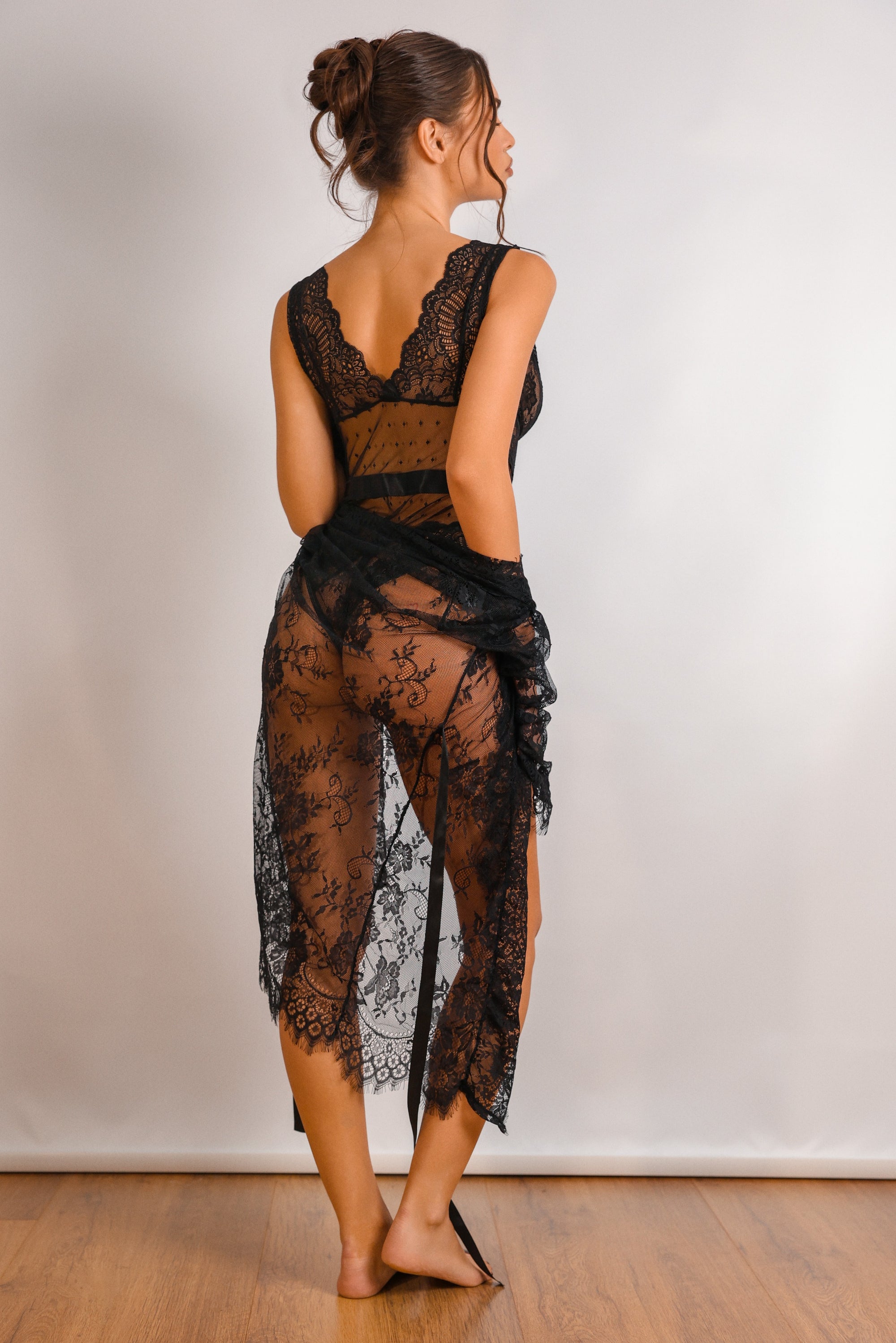 Ember Signature Lace Robe Set-Fascinating_Nights