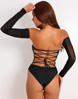 Hallie Bodysuit - Black-Fascinating_Nights