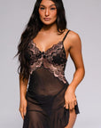 Helen Babydoll Set - Black-Fascinating_Nights