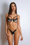 Ensemble de lingerie Inaya - Noir