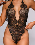 Kamora Bodysuit - Black-Fascinating_Nights
