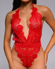 Kamora Bodysuit - Red-Fascinating_Nights