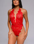 Kamora Bodysuit - Red-Fascinating_Nights