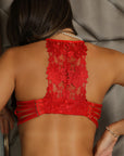Lara Thong & Garter - Red-Fascinating_Nights