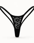 Last Call - FREE GIFT - Noir Lace Thong - Black-Fascinating_Nights