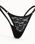 Last Call - FREE GIFT - Noir Lace Thong - Black-Fascinating_Nights