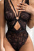Live In The Moment V Neck Teddy - Black-Fascinating_Nights
