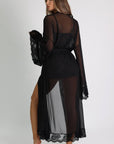 Loren Sheer Lace Slip & Maxi Robe Set – Black-Fascinating_Nights
