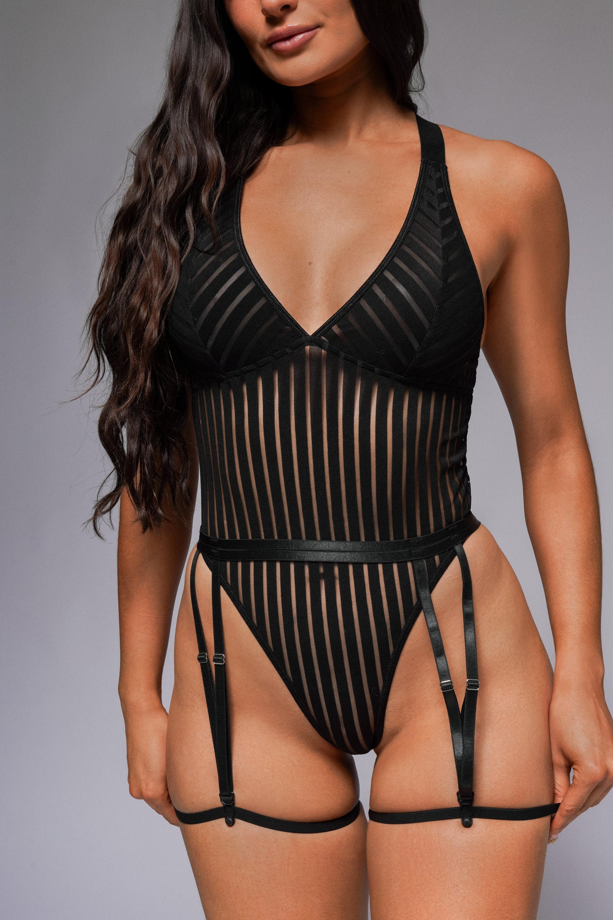 Lost In Venice Bodysuit - Black-Fascinating_Nights