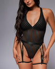 Lost In Venice Bodysuit - Black-Fascinating_Nights