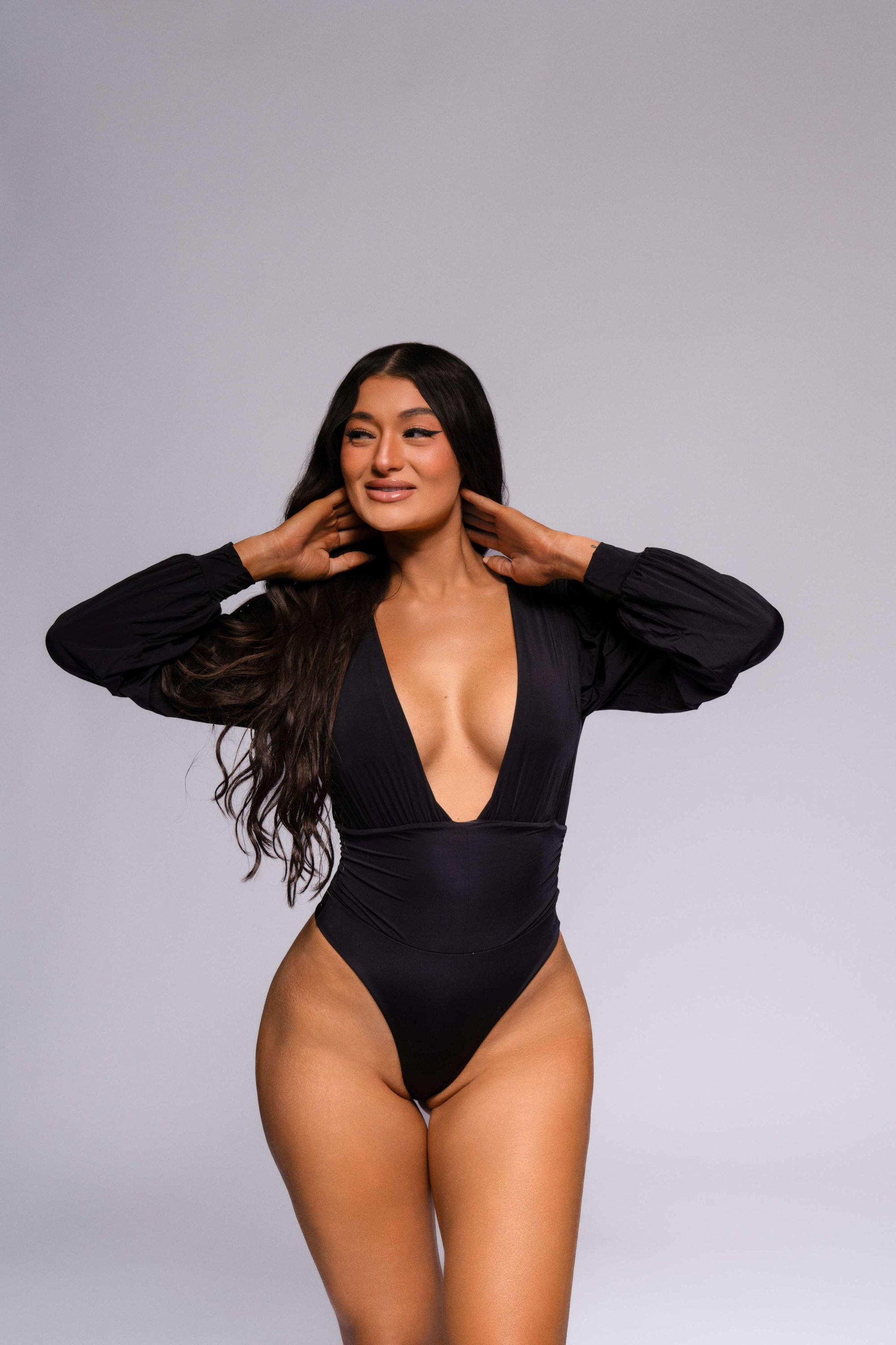 Love & Desire Bodysuit - Black-Fascinating_Nights