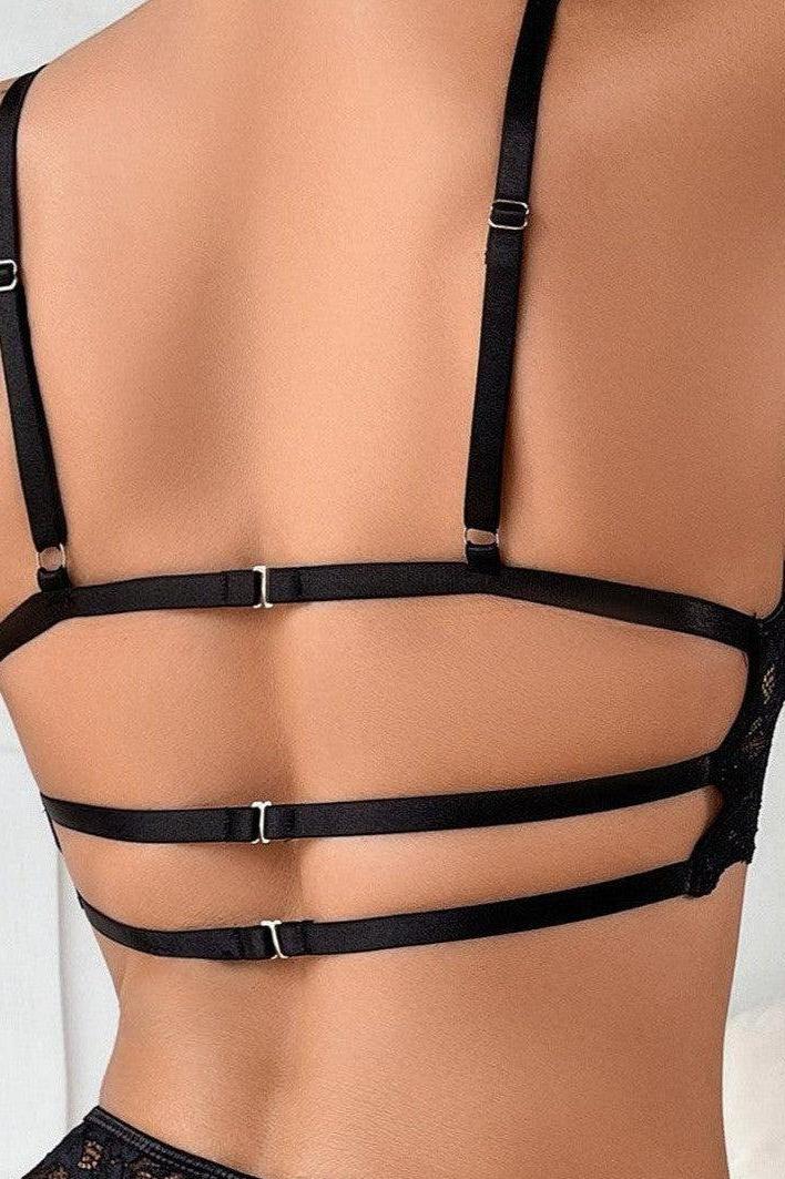 Lucia Lingerie Set - Black-Fascinating_Nights