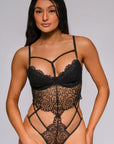 Madalyn Bodysuit - Black-Fascinating_Nights