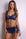 Margaux Lace Lace-Up Crop & Mini Skirt Set - Navy Blue-Fascinating_Nights