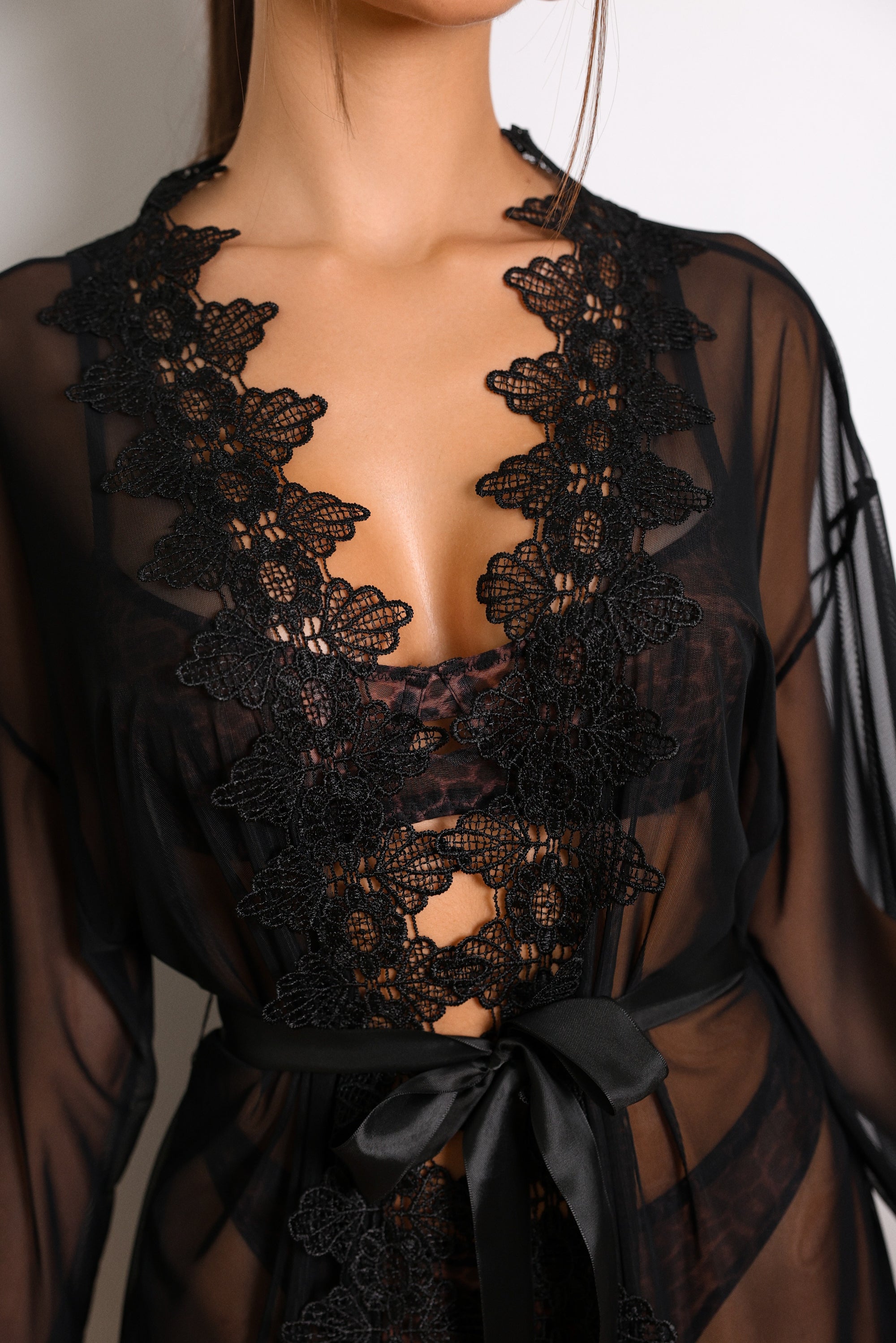 Noir Muse Sheer Lace Robe-Fascinating_Nights