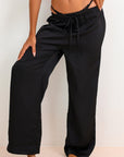 Nyla Satin Pants - Black-Fascinating_Nights