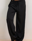 Nyla Satin Pants - Black-Fascinating_Nights