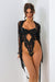 Regina Signature Lace Robe Set - Black-Fascinating_Nights