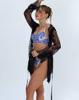 Rhea Signature Lace Robe Set - Black-Fascinating_Nights