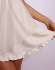Celestial Layered Chiffon - Ivory