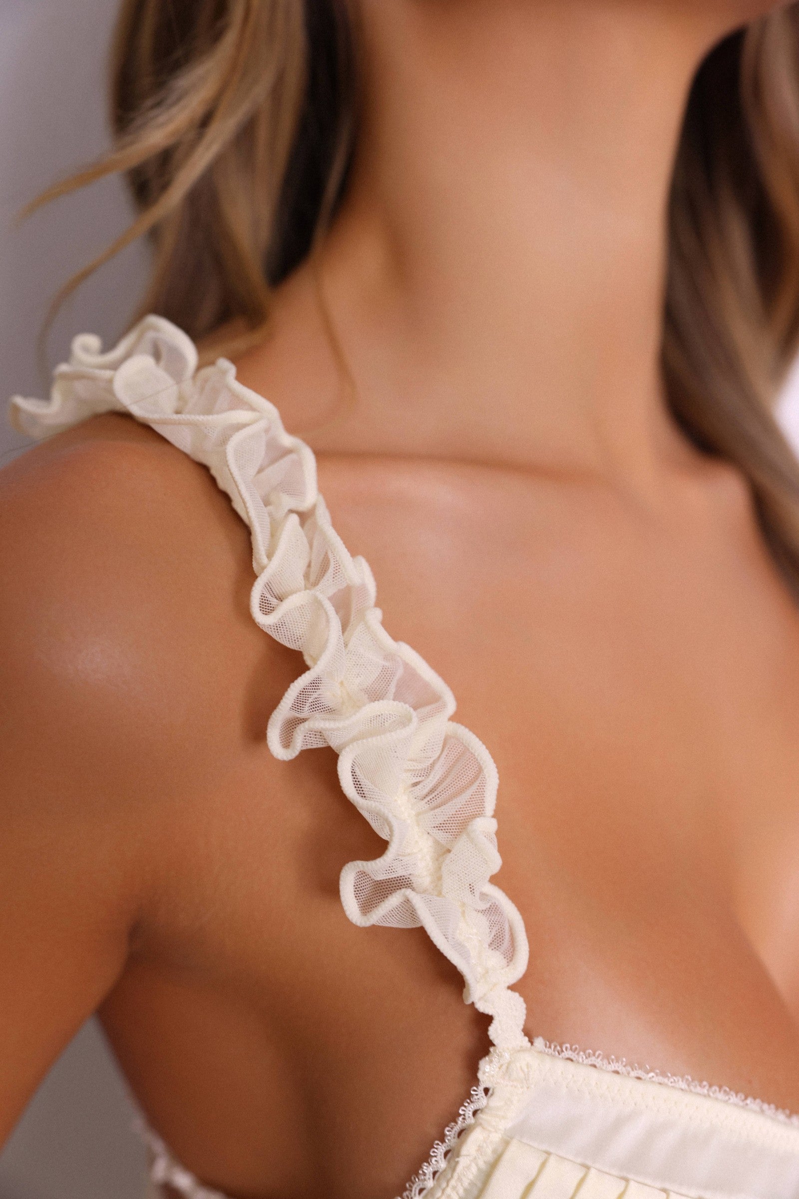 Celestial Layered Chiffon - Ivory
