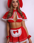 Lia Red Riding Hood Costume Set – Red